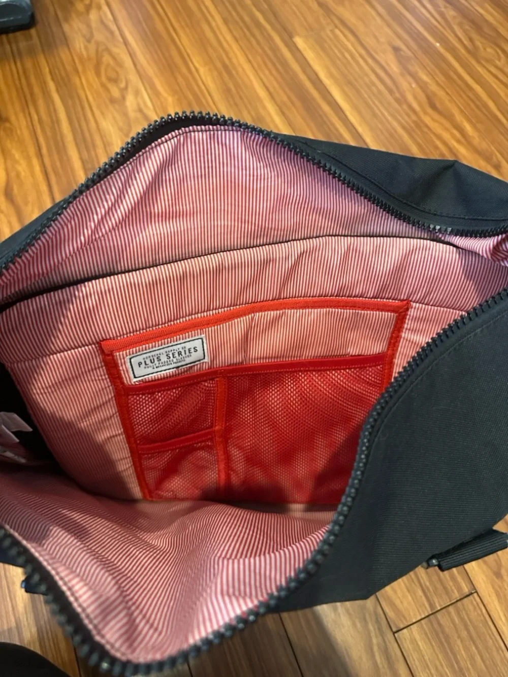Herschel Plus Series Black Laptop Tote Bag - Durable Everyday Carry
